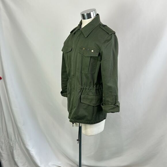 Zadig and Voltaire Olive With Skull Military Jacket - Picture 5 of 8